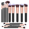 16pcs Travel Cosmetic Cepy Maquillaje de madera